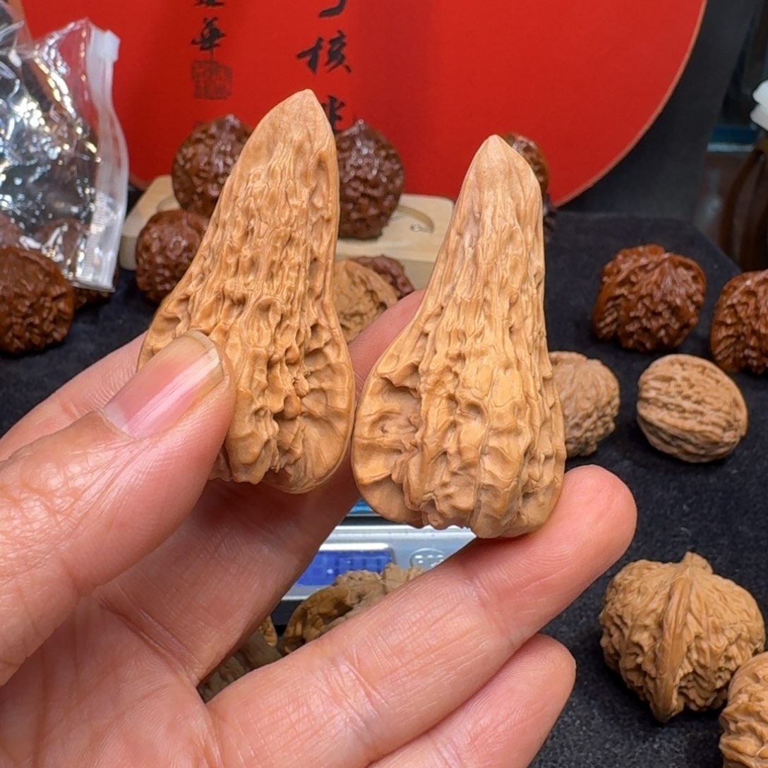 文玩核桃把件鹤头