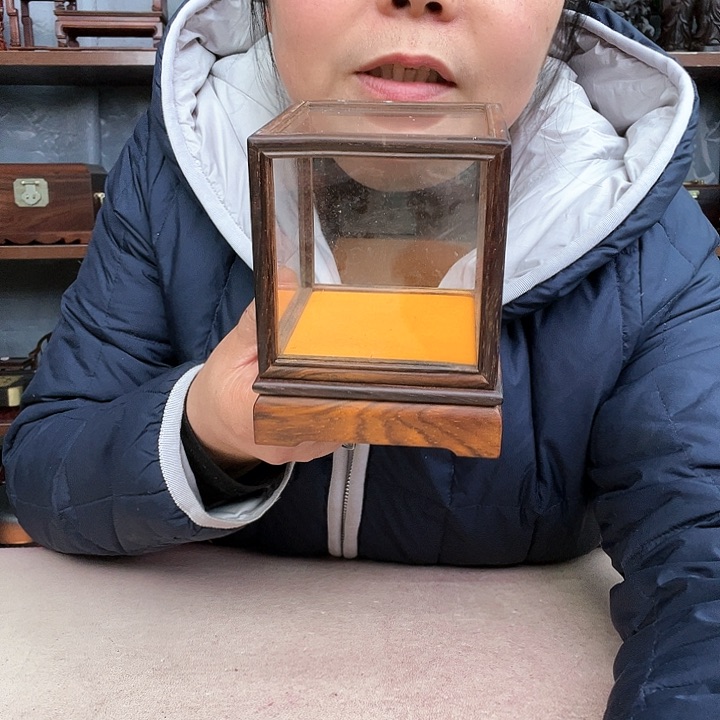 乌木类端景台小李红木工艺品3002