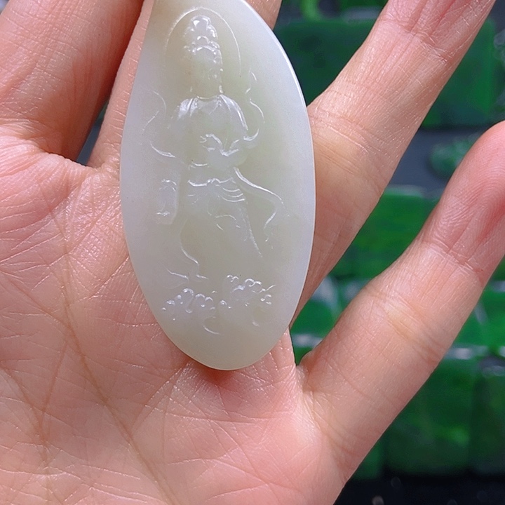 颈饰未镶嵌和田玉