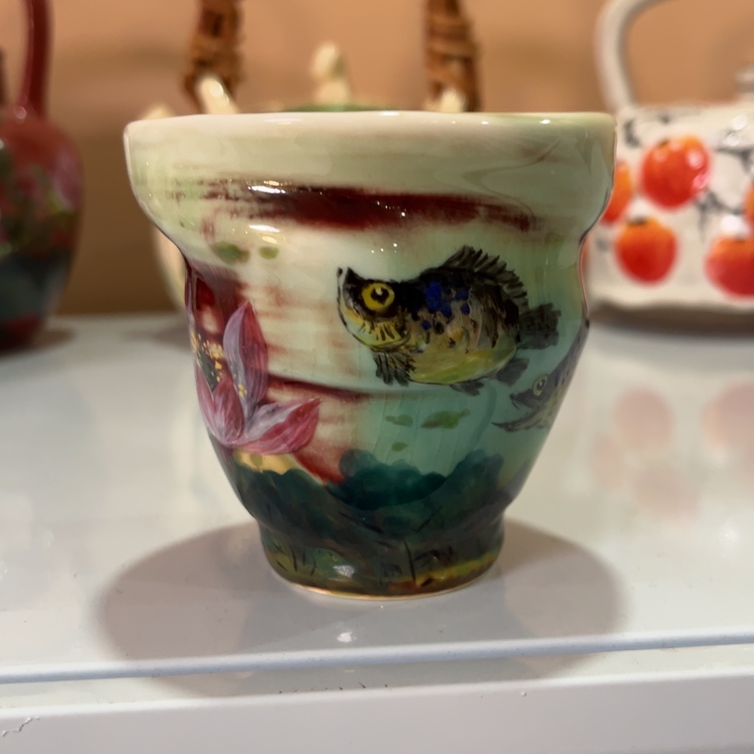 杯景德镇纯手工手绘陶瓷