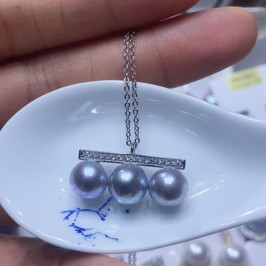 未镶嵌淡水珍珠套链