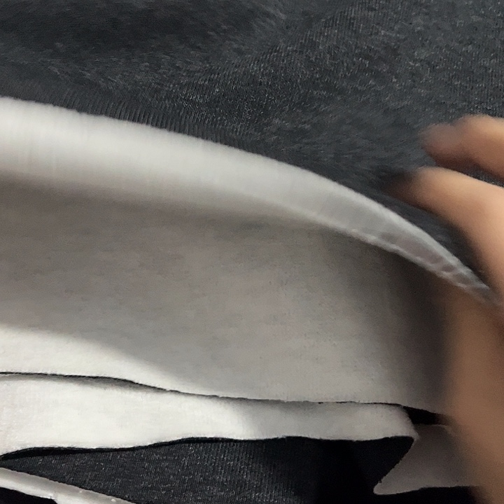 拂***曦黑灰色羽丝绒1.1米长带螺纹