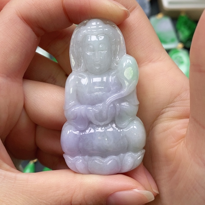 翡翠颈饰未镶嵌吊坠