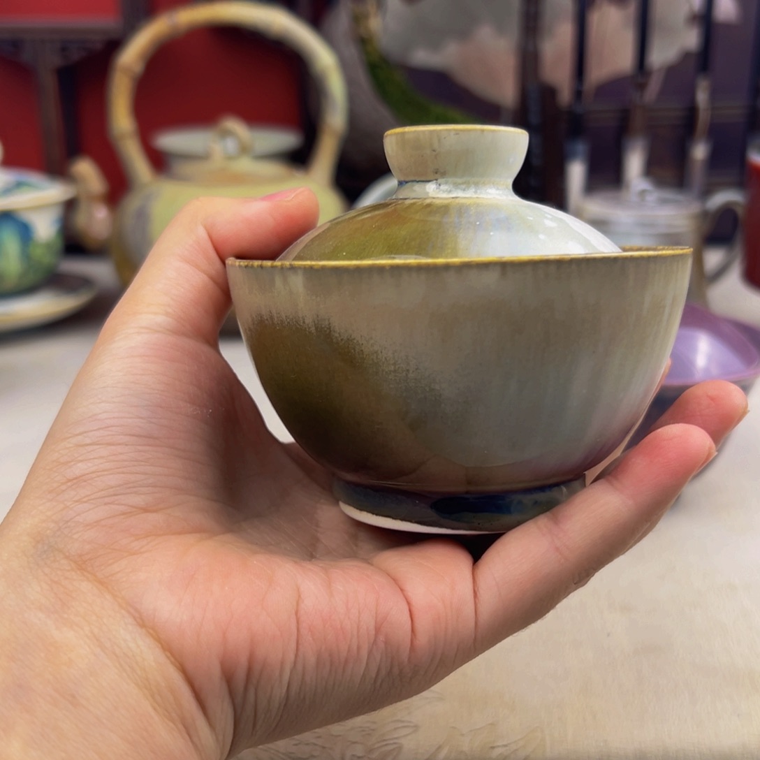 杯子纯手工柴烧主人杯