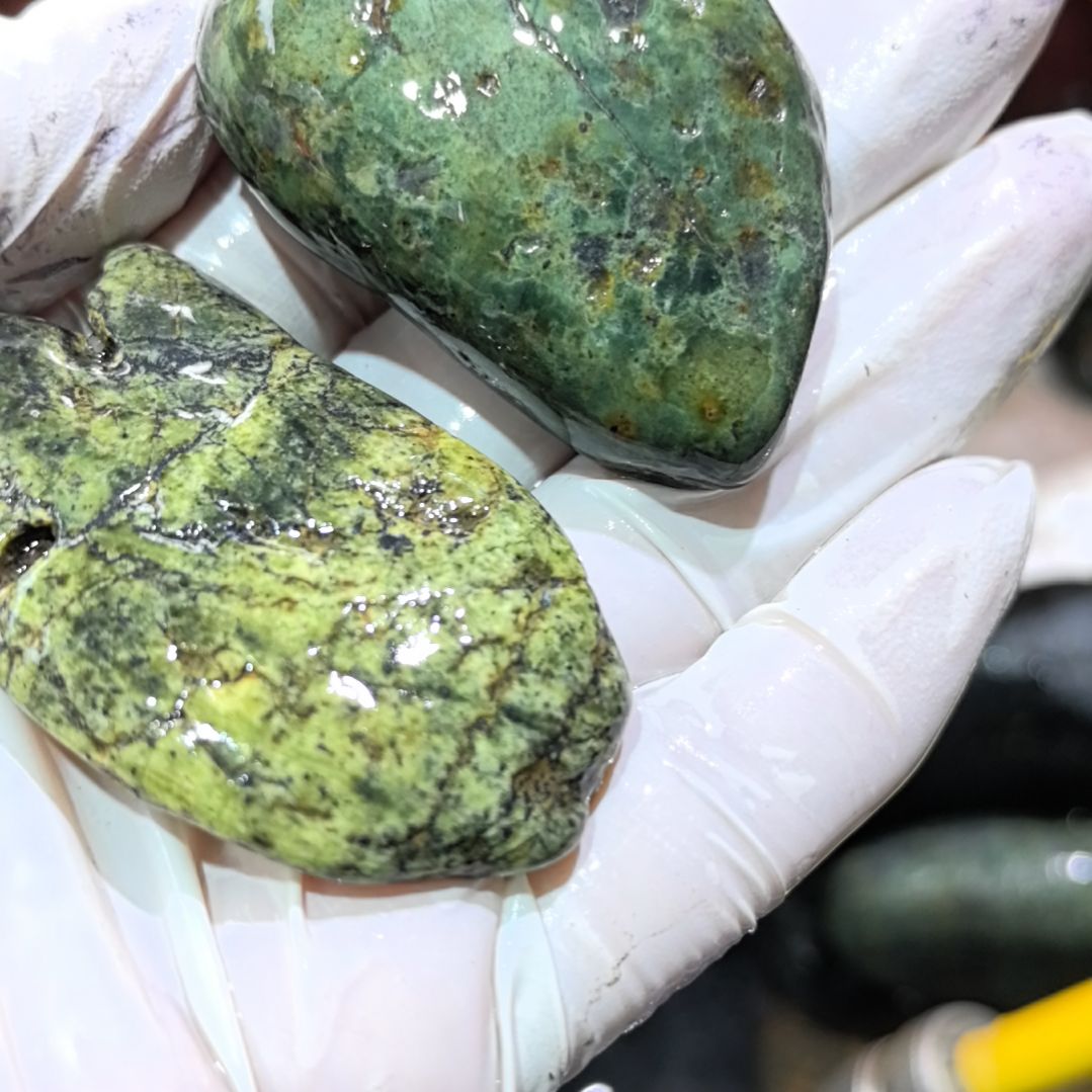 顺***心藏玉药王石原石两个