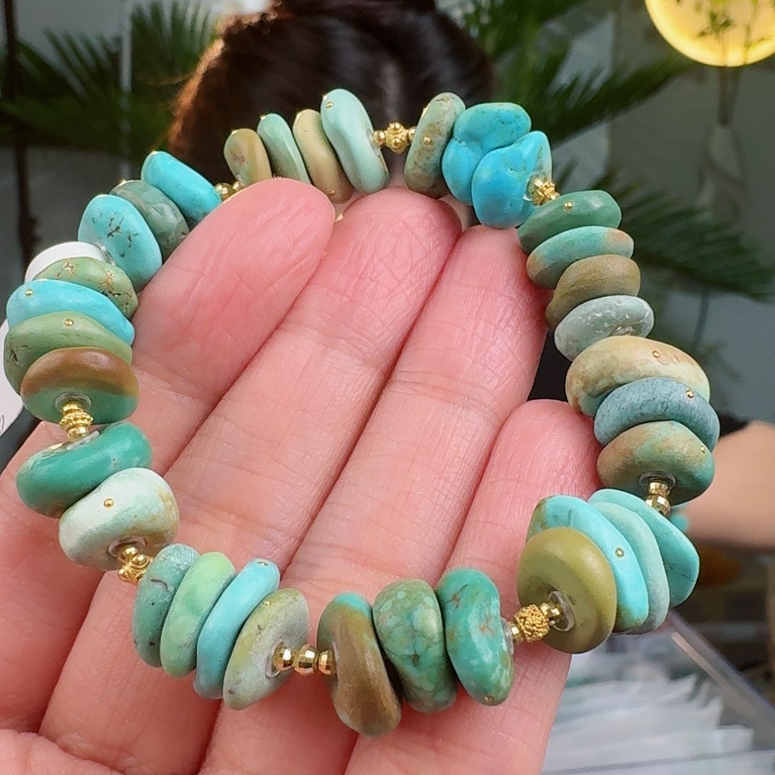 绿松石珠宝奇石未镶嵌