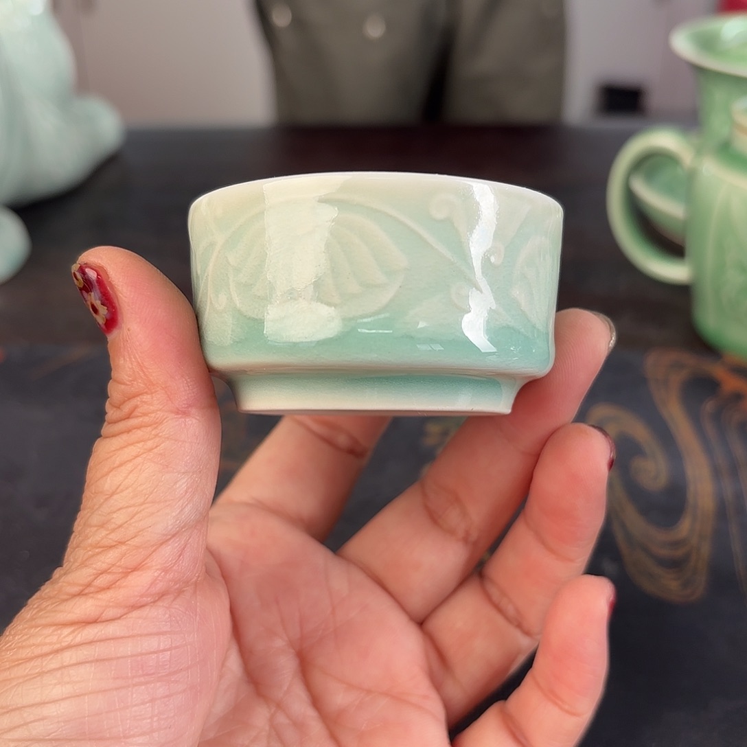 小米茶器龙泉云间青瓷