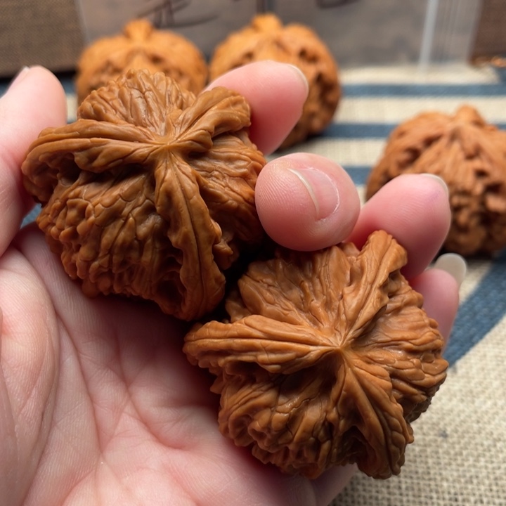 L***憨核桃白狮子42核桃