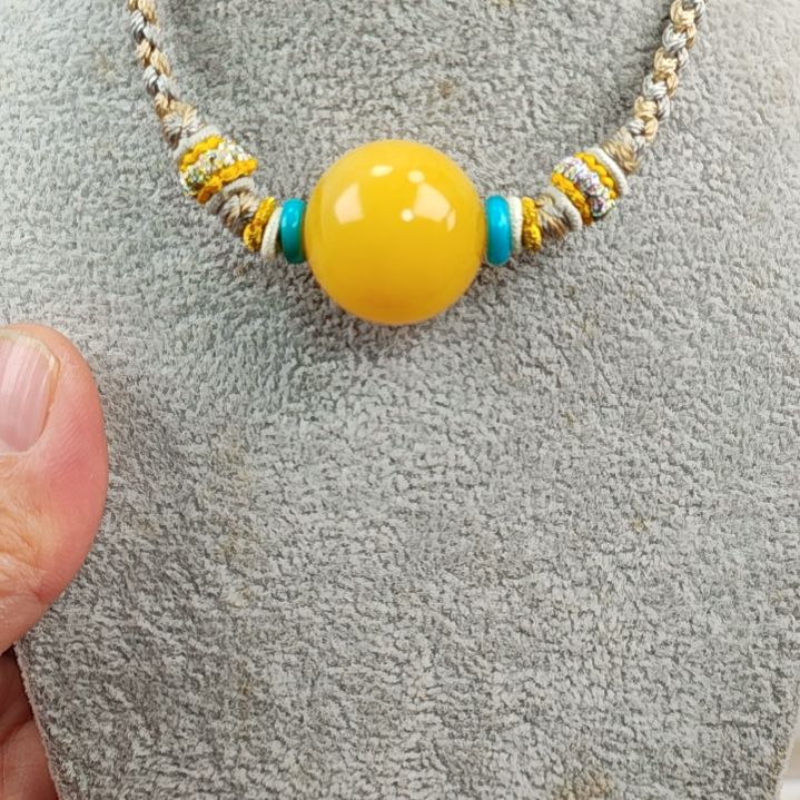 蜜蜡吊坠(赠链)未镶嵌