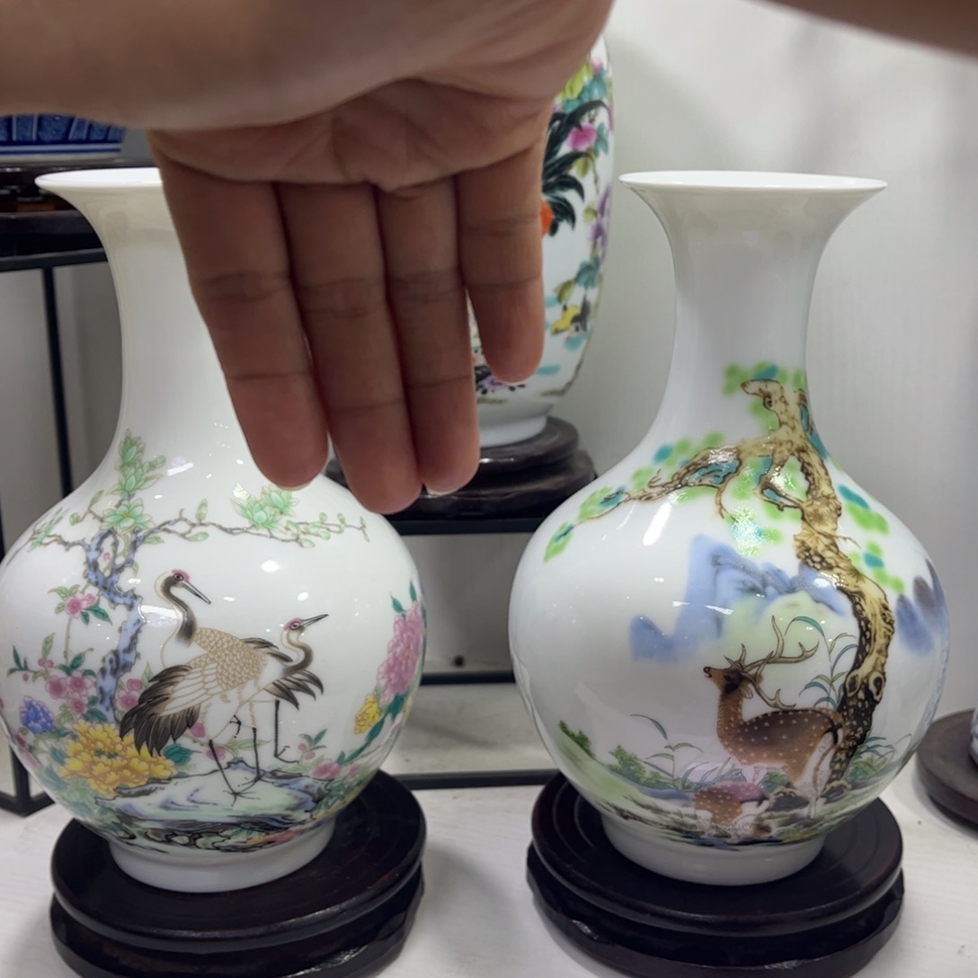 景德镇陶瓷花瓶摆件