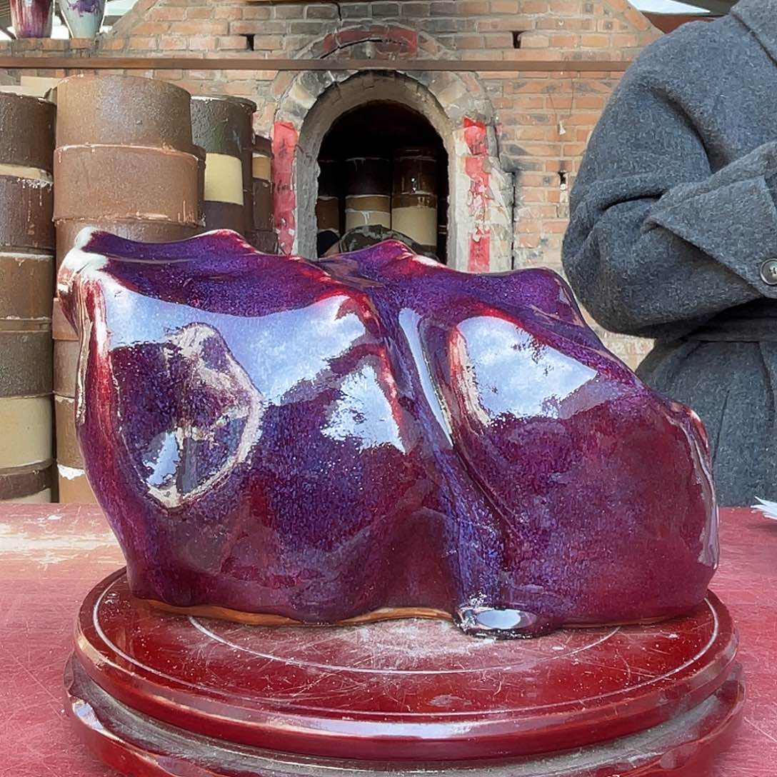 其他传统煤烧钧瓷微瑕疵不退换