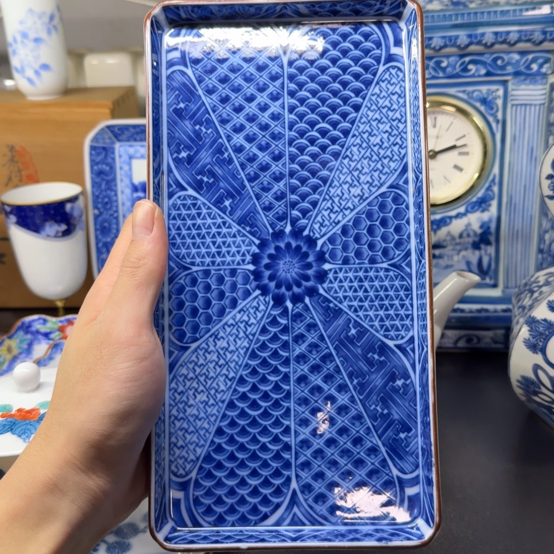 瓷片恭喜发财万事如意