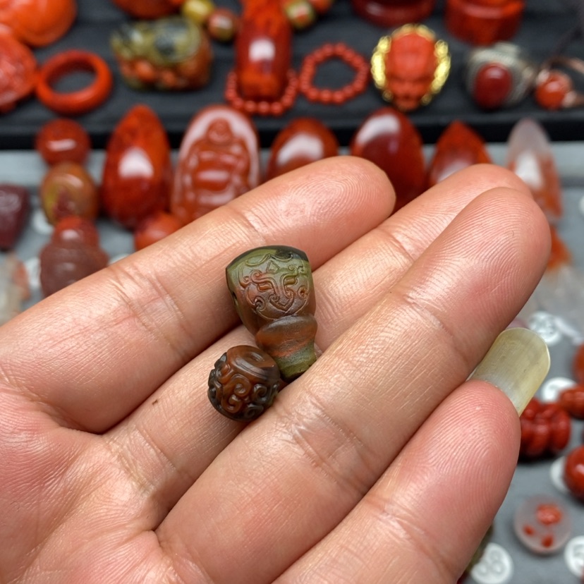 【闪购商品】玛瑙/玉髓配饰未镶嵌静**默