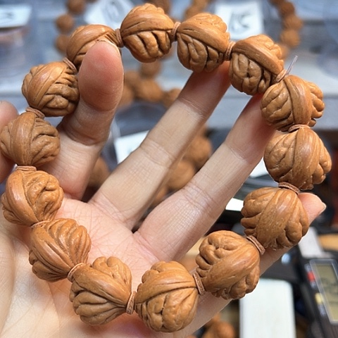 野生疙瘩纹20尺寸手串