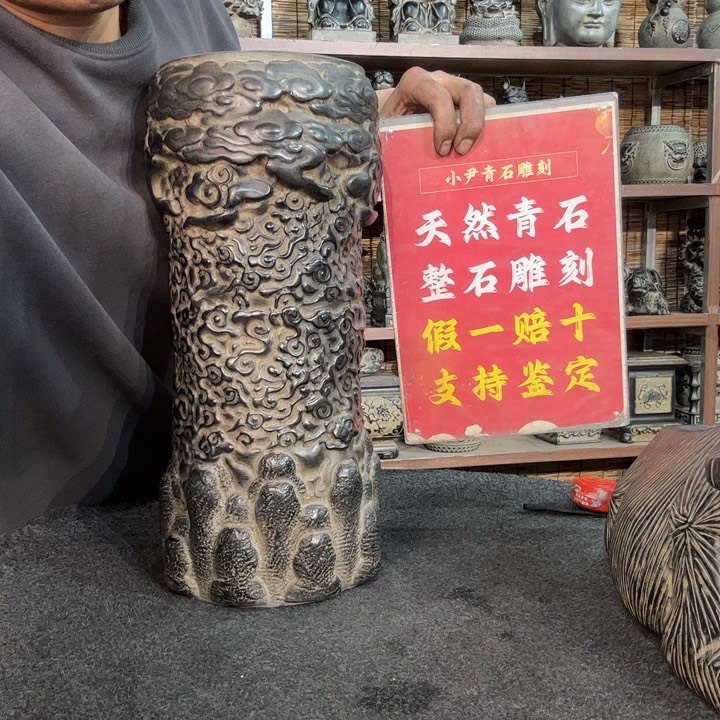 石材天然青石雕刻40高