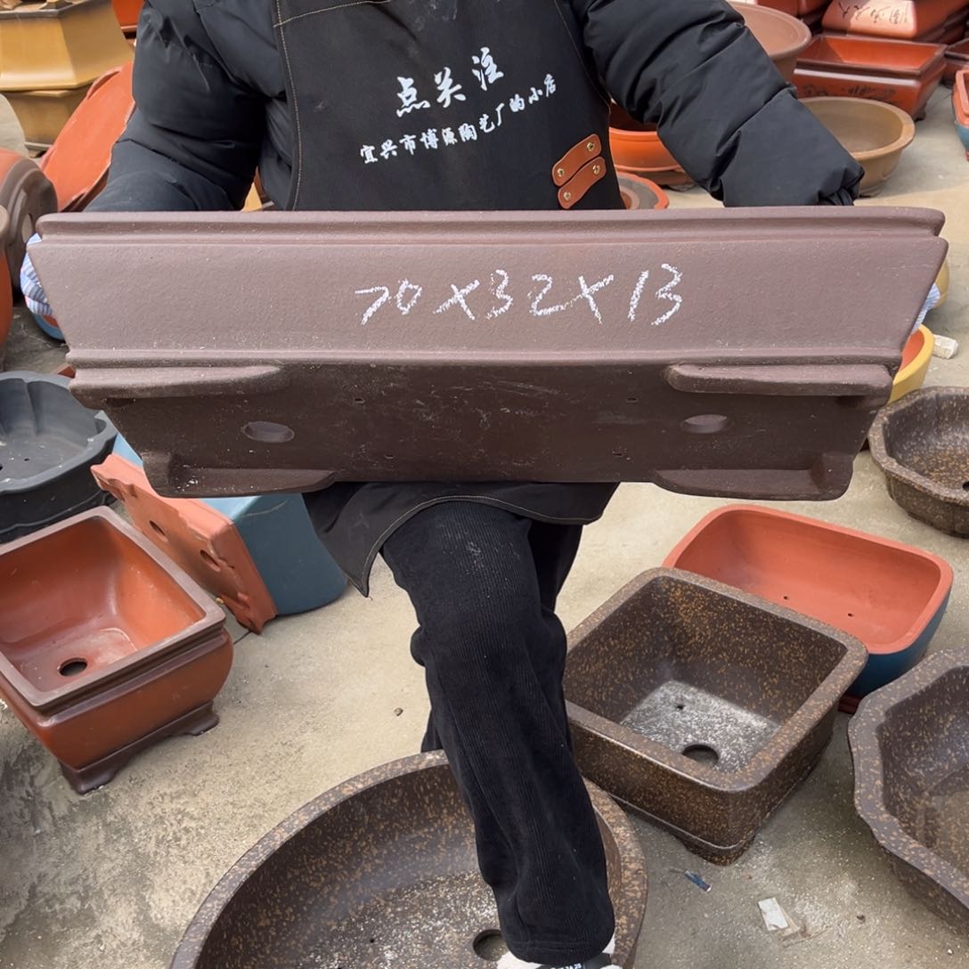 紫砂花盆盆景艺术