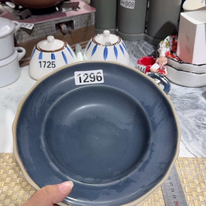 瓷片陶瓷瑕疵介意慎拍1296