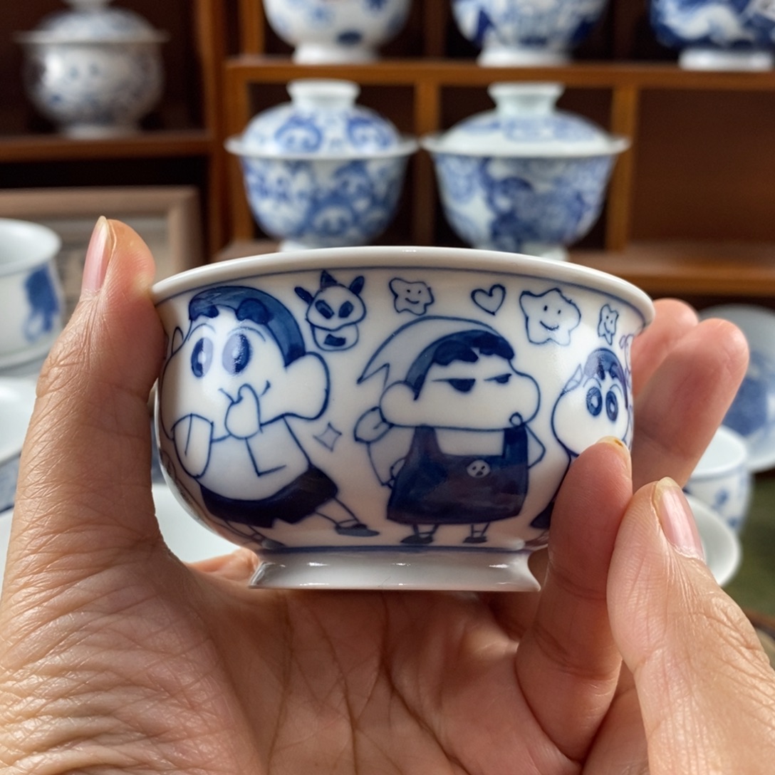 瓷片景德镇陶瓷手绘茶器223