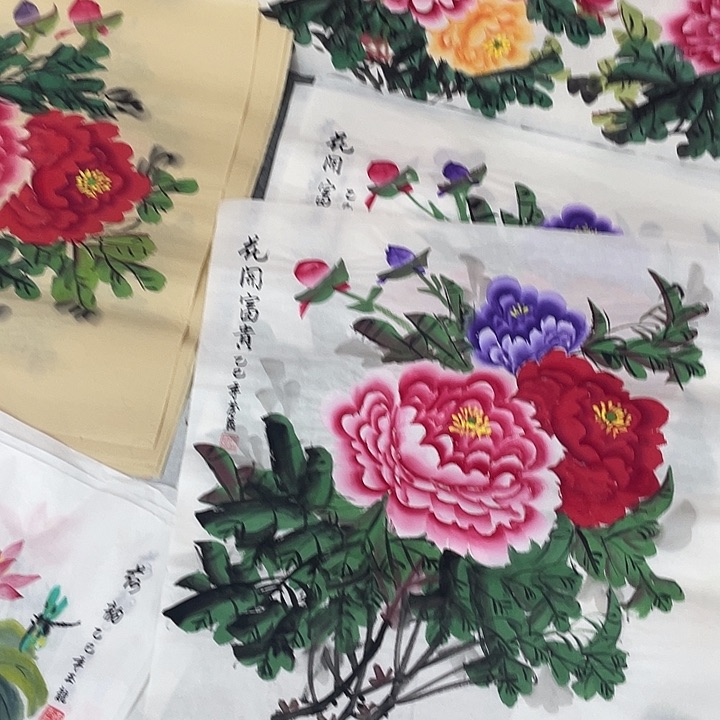 国画国画作品书法作品原稿