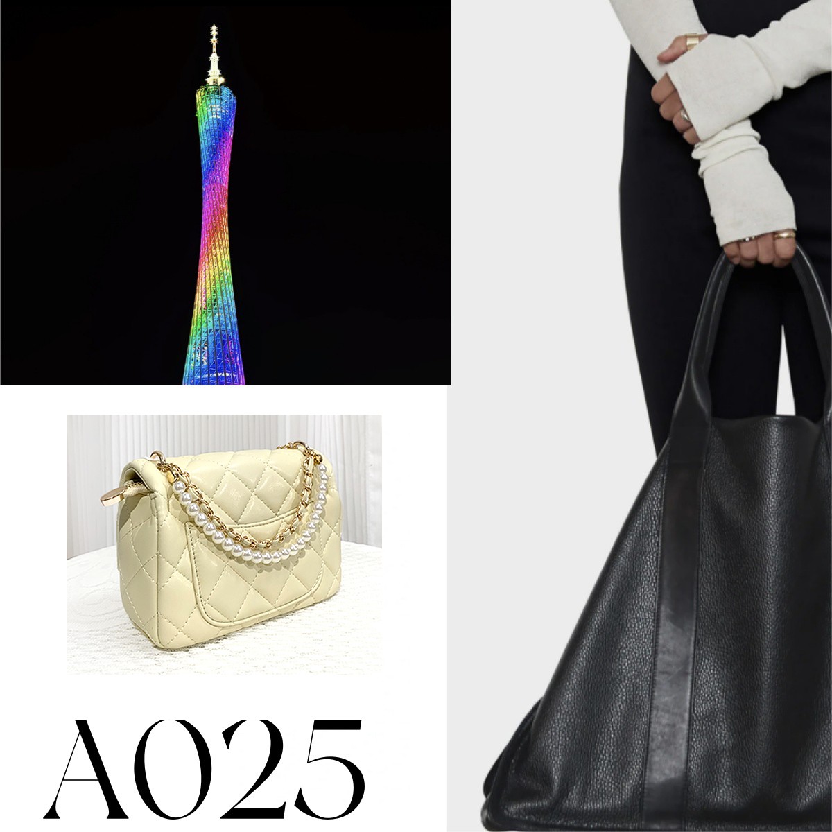 【A025】2025年新款大容量女包时尚百搭多功能女包