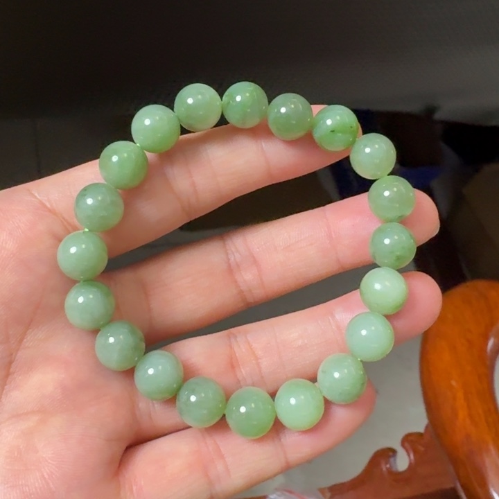 和田玉未镶嵌颈饰粉青卡10