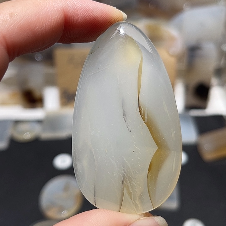 玛瑙/玉髓玉牌未镶嵌