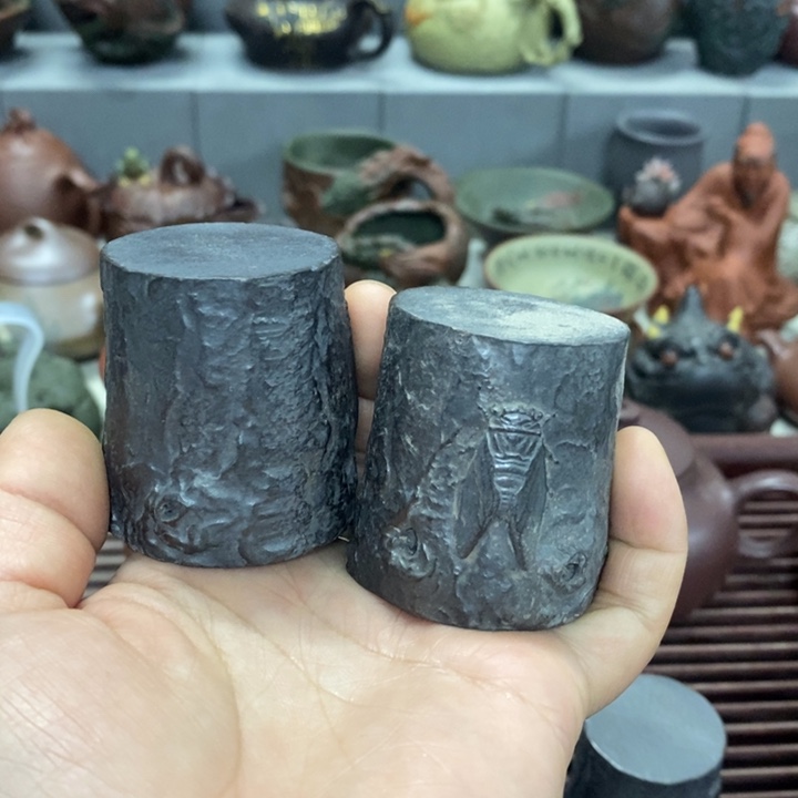 紫砂茶杯紫砂盖置不退不换