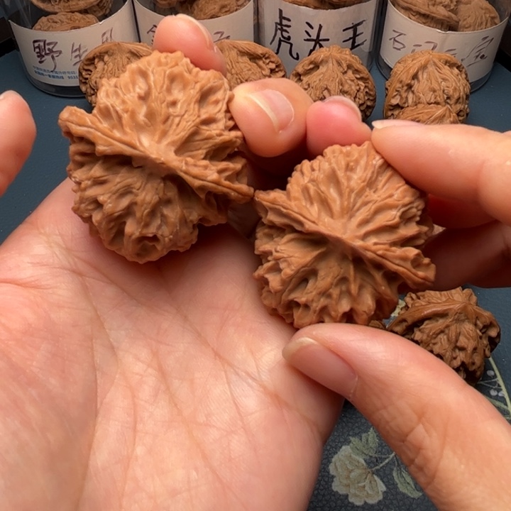 吊坠文玩核桃40自然桩苹果园