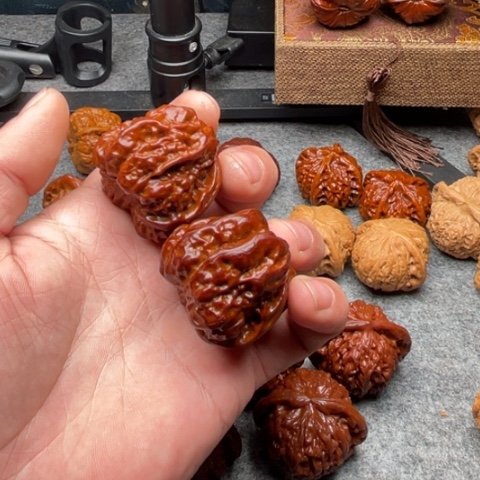 把件文玩核桃蛤蟆