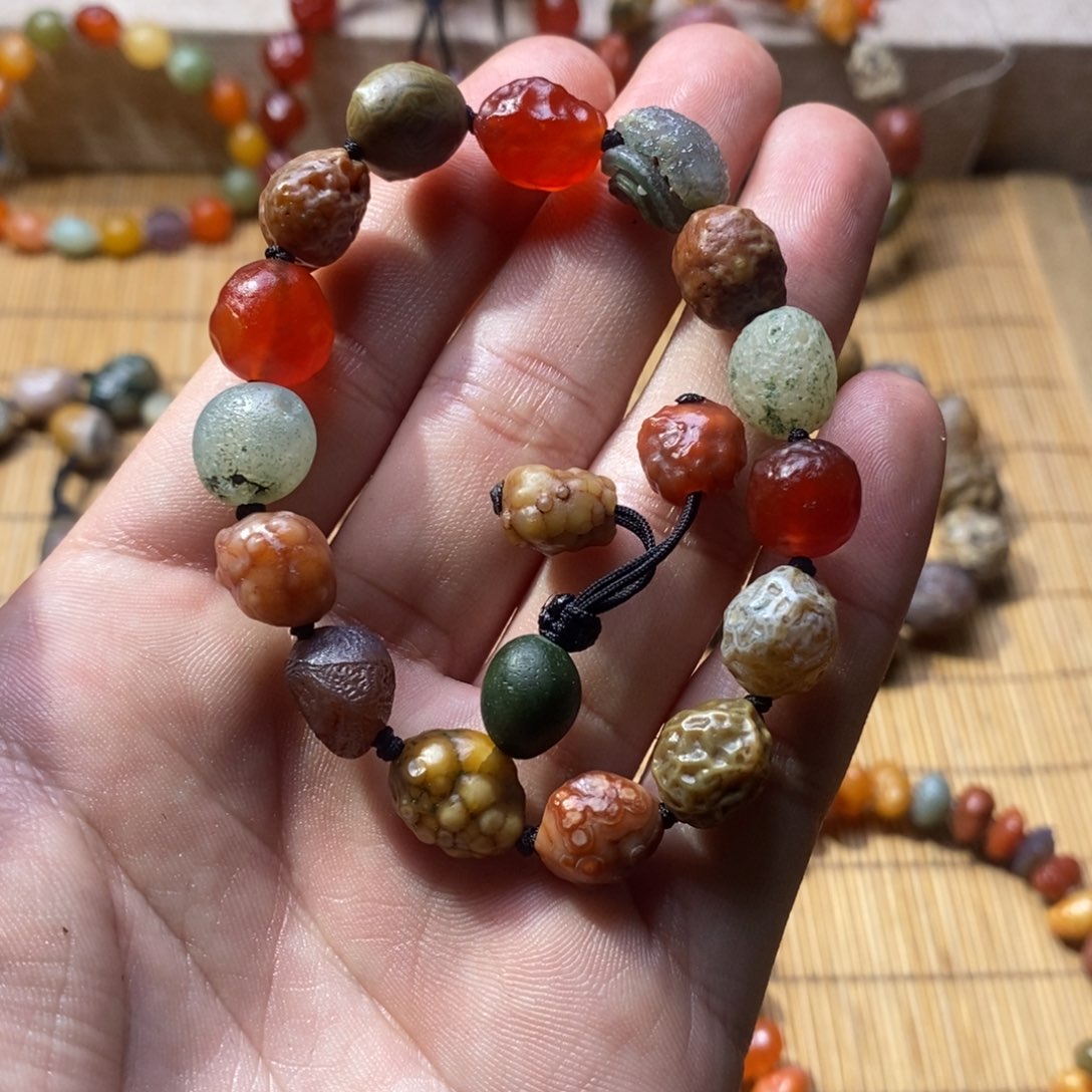 玛瑙/玉髓手链未镶嵌