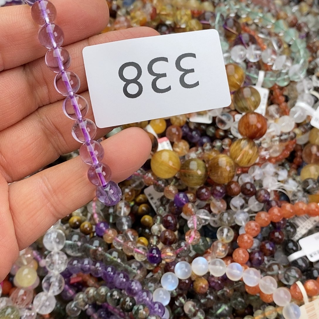 水晶手链未镶嵌手链