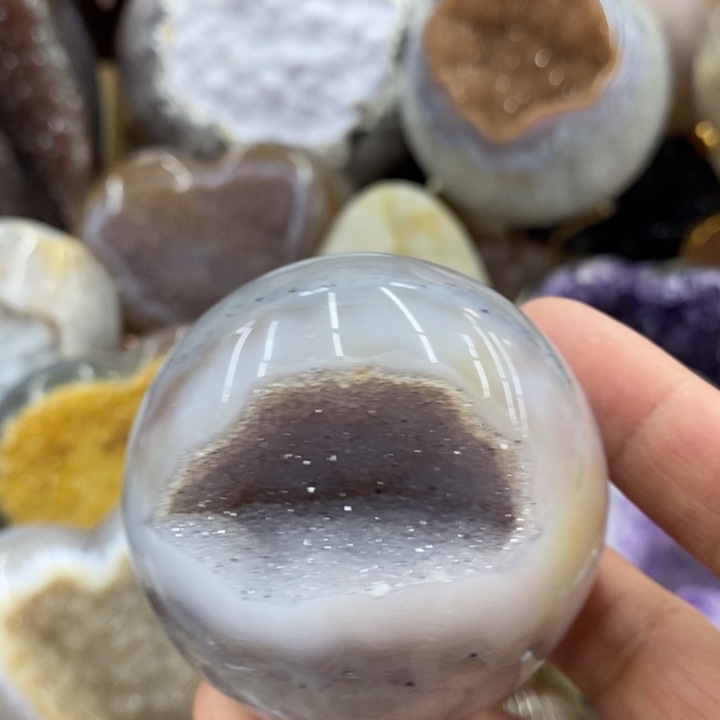 紫晶未镶嵌珠宝半成品