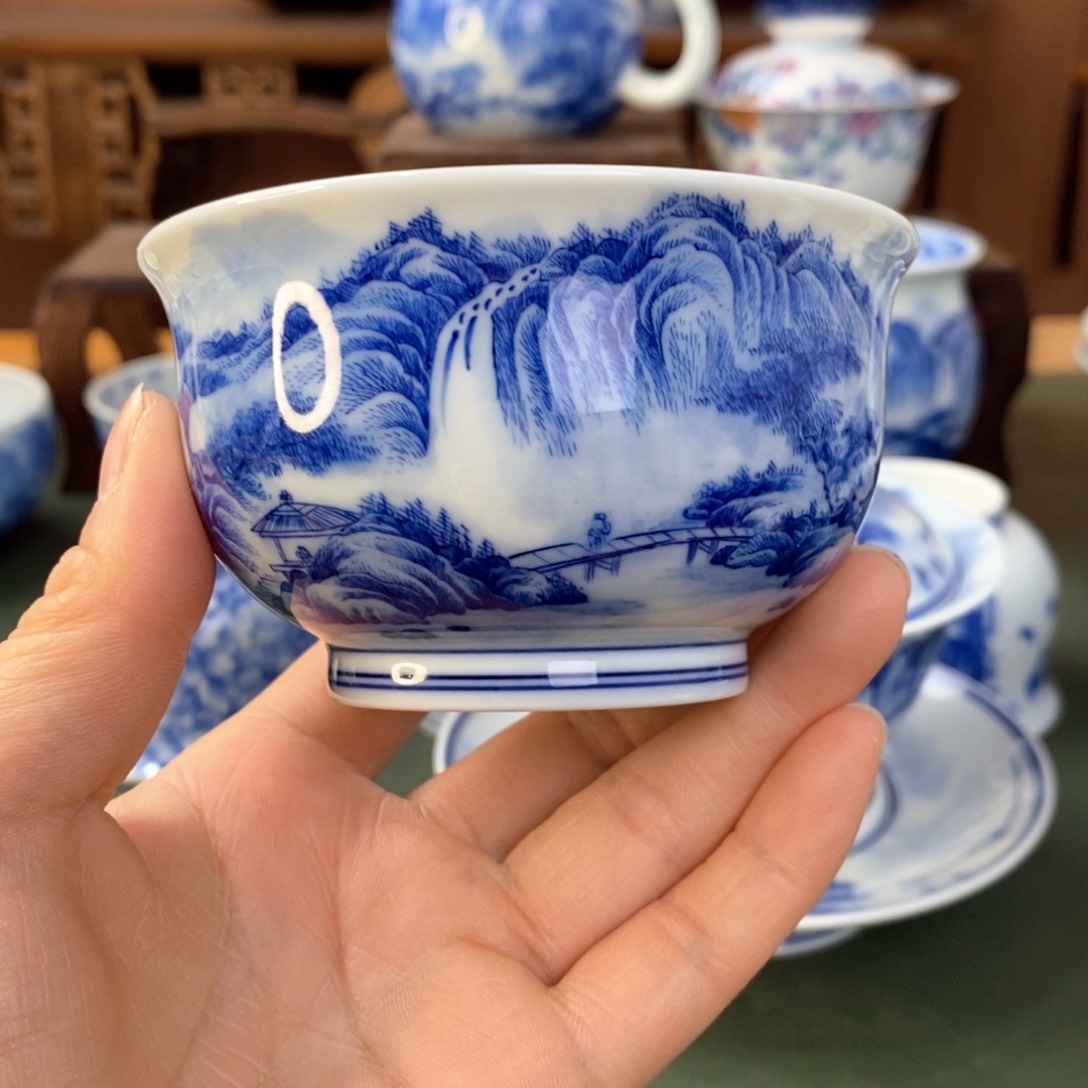 杯景德镇陶瓷手工手绘