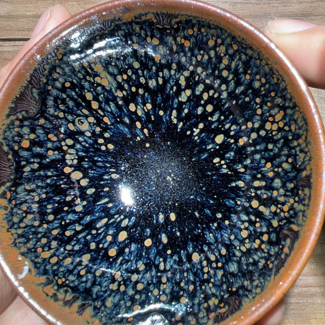 茶盏建窑建盏柴烧218