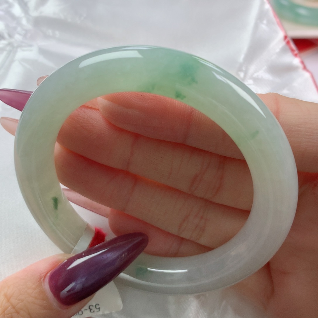 未镶嵌手镯翡翠缅甸天然翡翠A货53