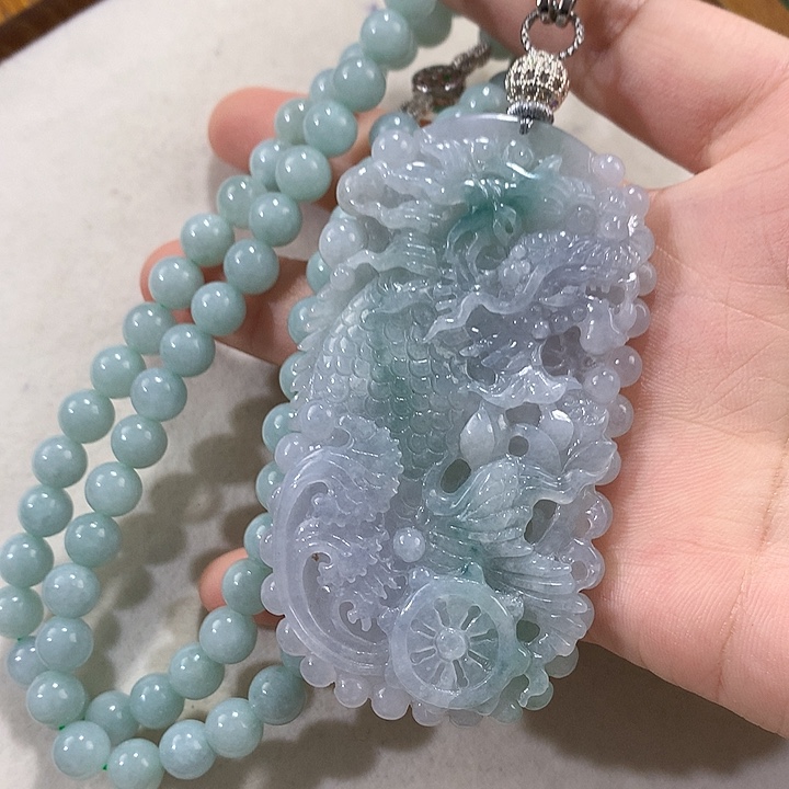 翡翠未镶嵌颈饰翡翠吊坠