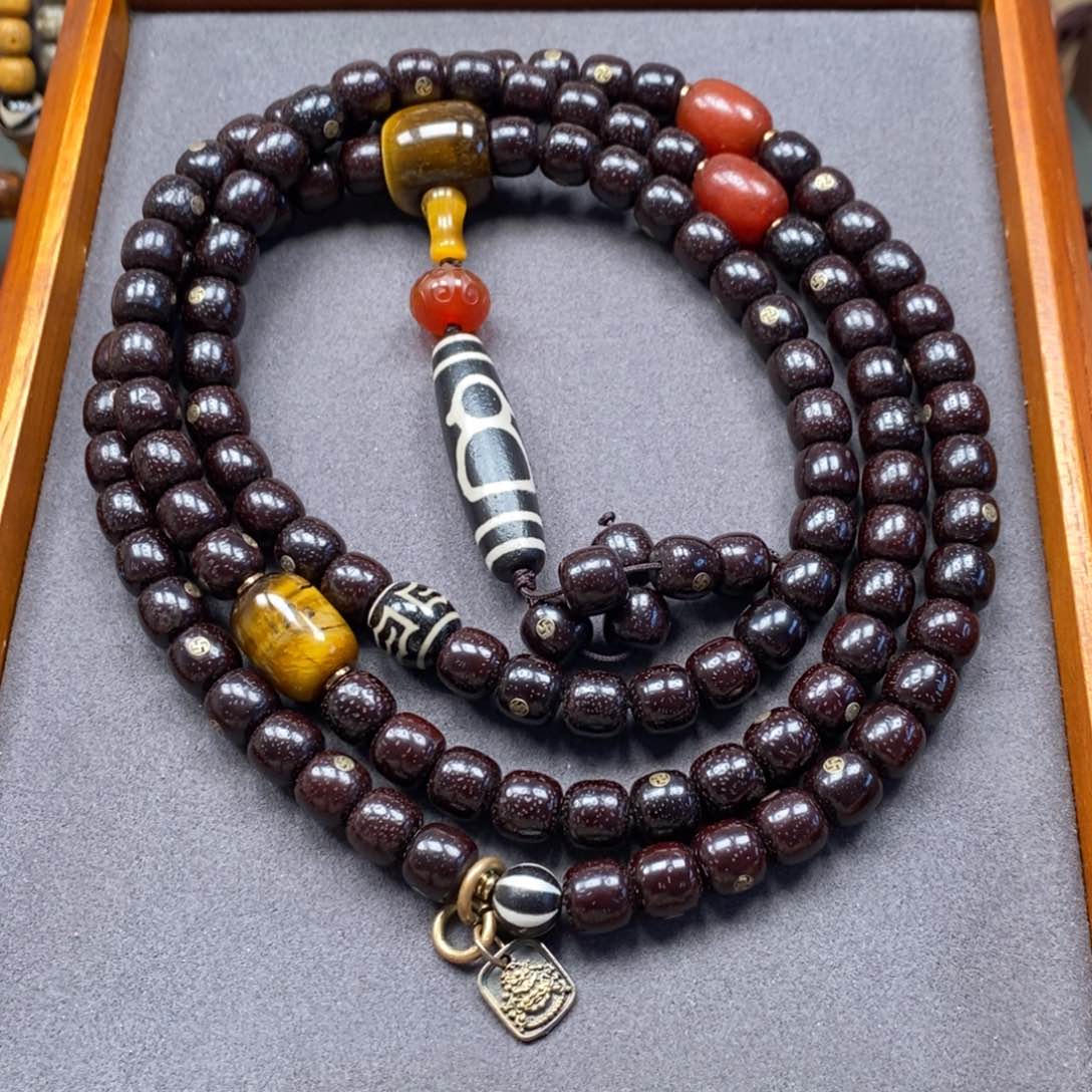 菩提吊坠未镶嵌朱砂供星月