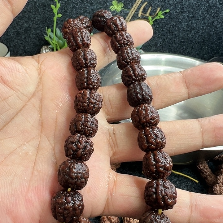 金刚菩提手串碧根果手持保单圈