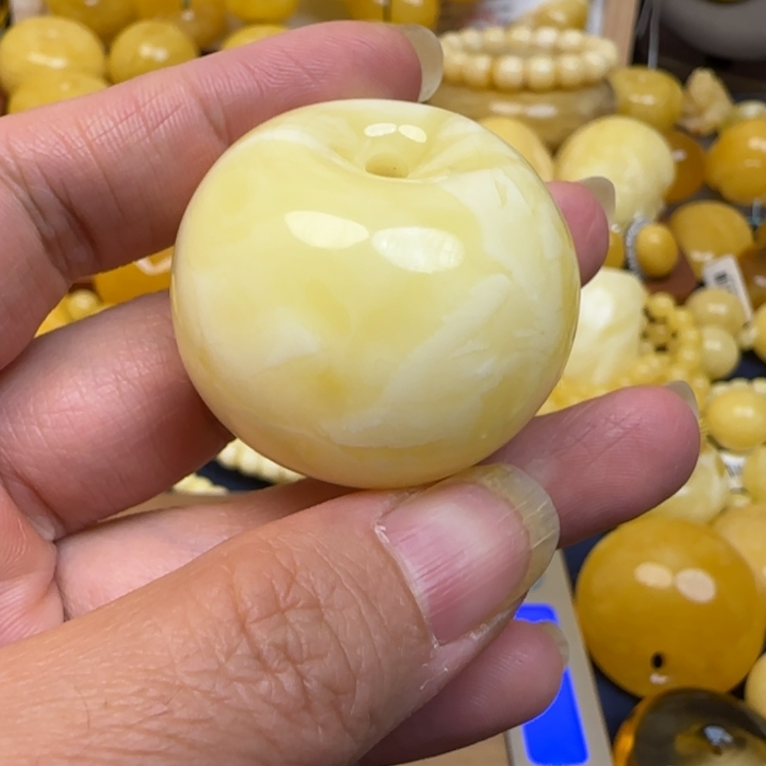 蜜蜡未镶嵌颈饰天然蜜蜡