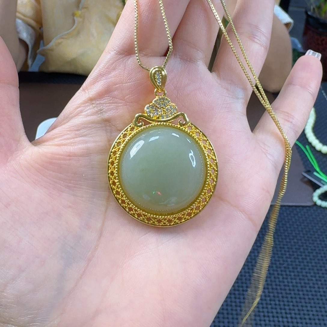 和田玉合金颈饰精品