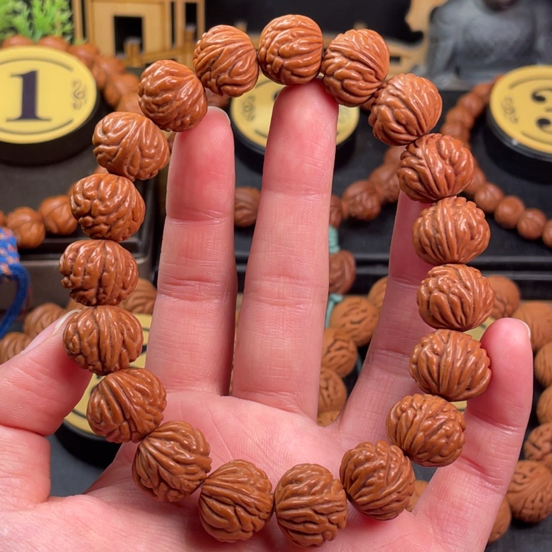 吊坠桃核小金蝉15