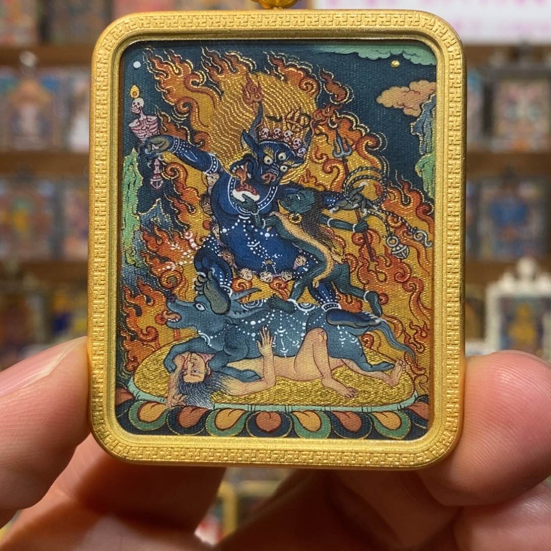 吊坠老卡开播特惠阎魔敌唐卡藏卡