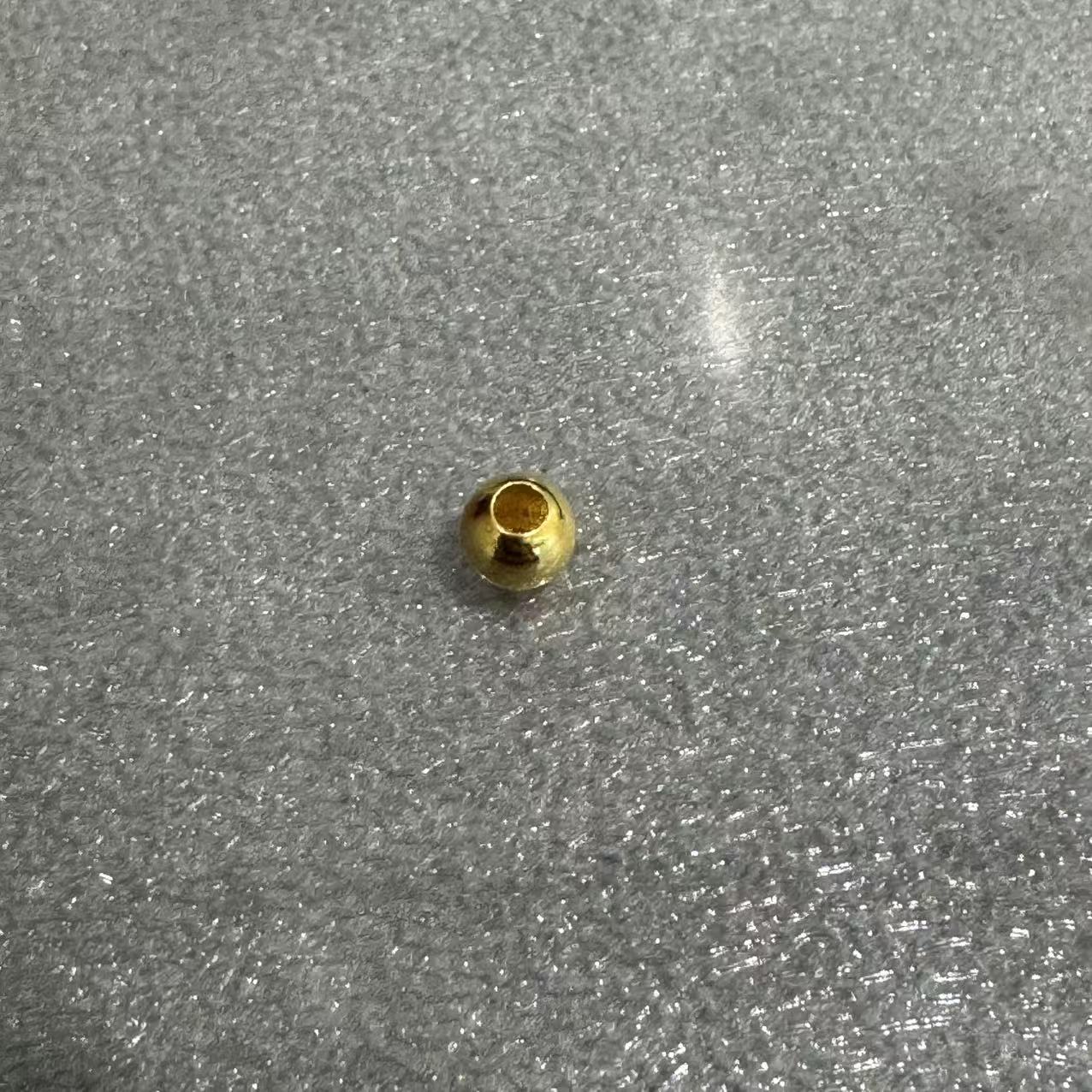 CBAI/菜百XD 足金饰品 足金999 转运珠