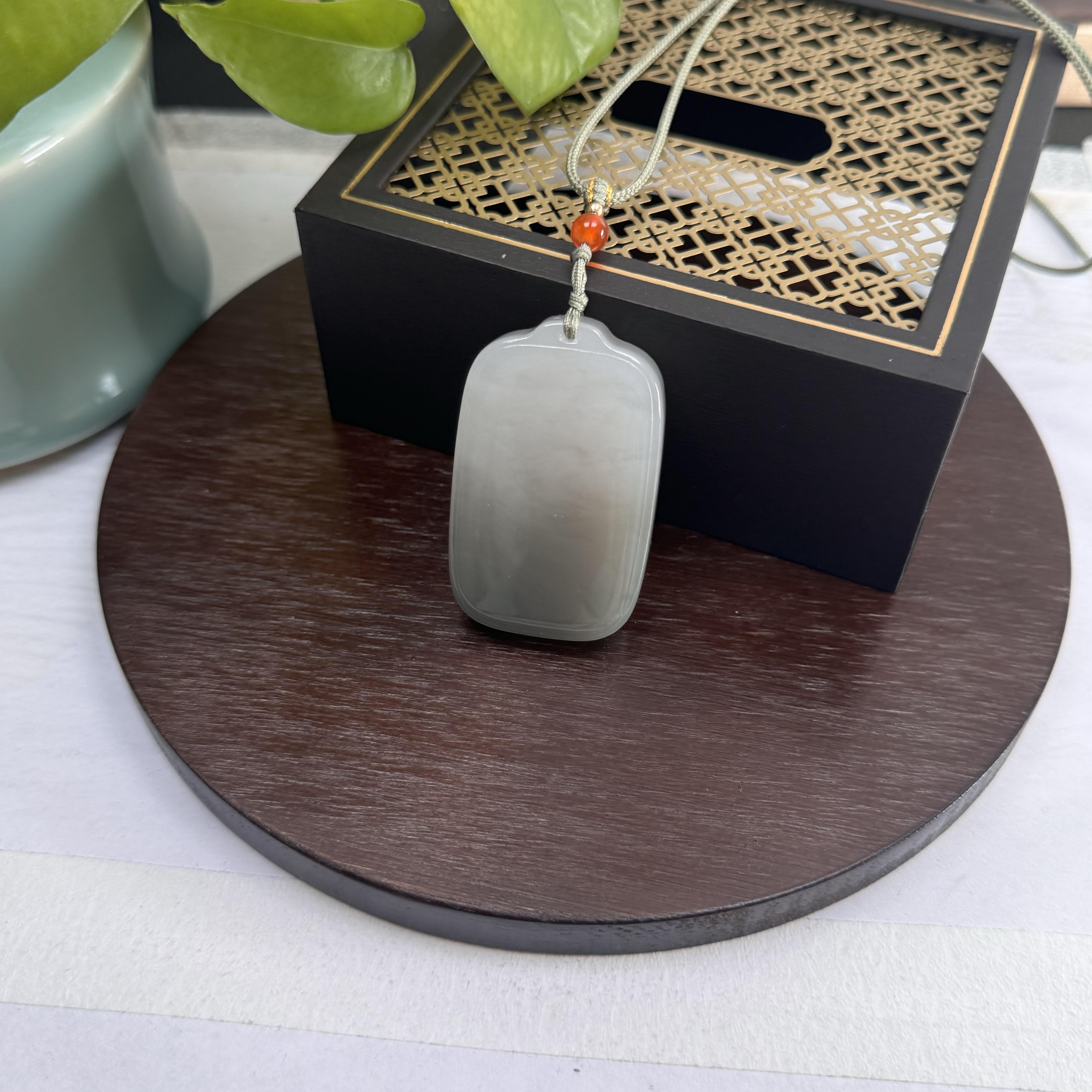 【苏禾珠宝】天然和田玉水墨山水无事牌拍一发一（多样性发货）