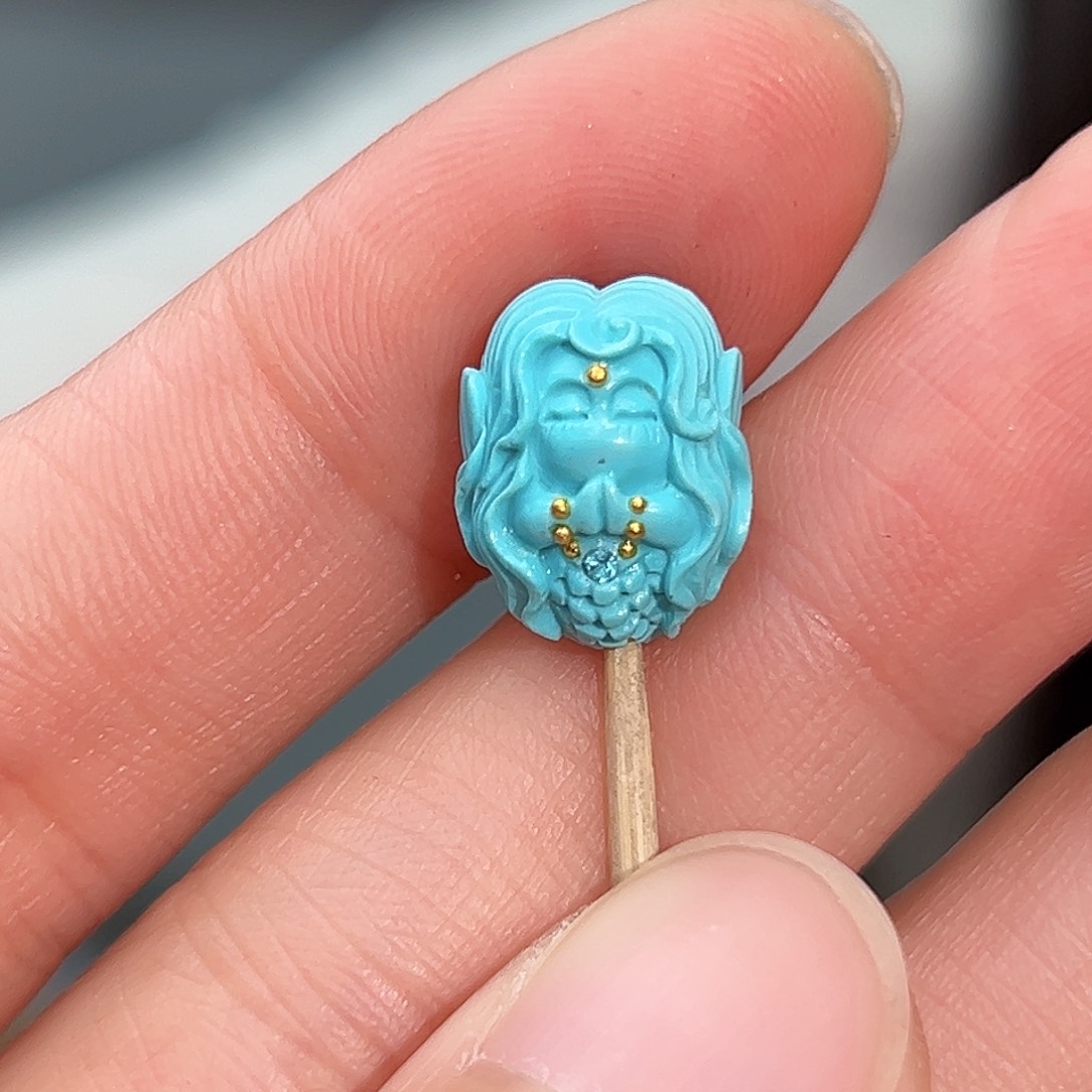 绿松石珠宝奇石未镶嵌