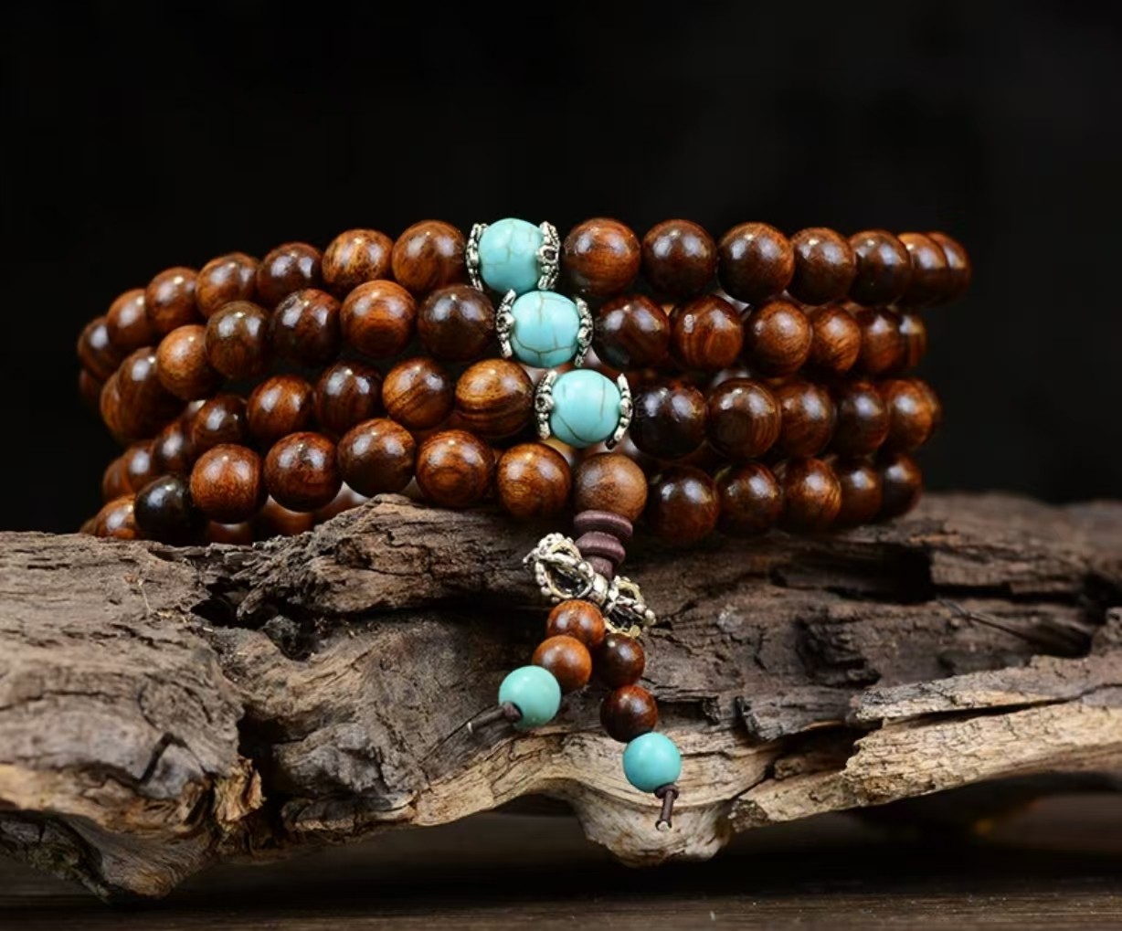 隔珠108颗8mm念珠。福利款太虚幻影