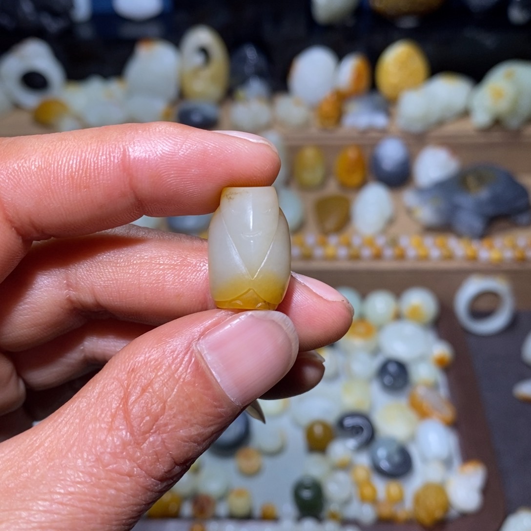 和田玉吊坠(不含链)未镶嵌