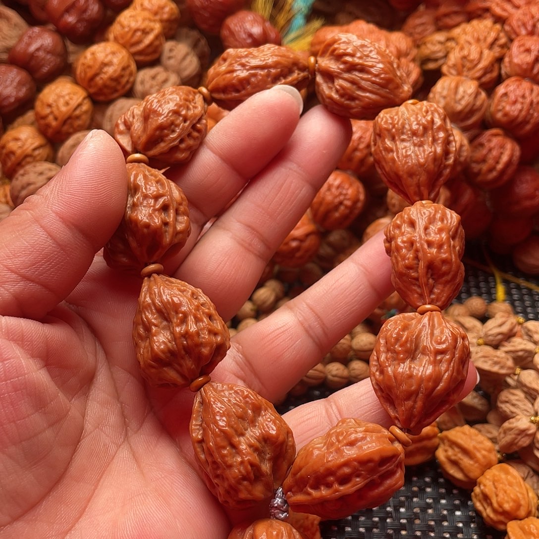 手串文玩核桃异形金蟾背