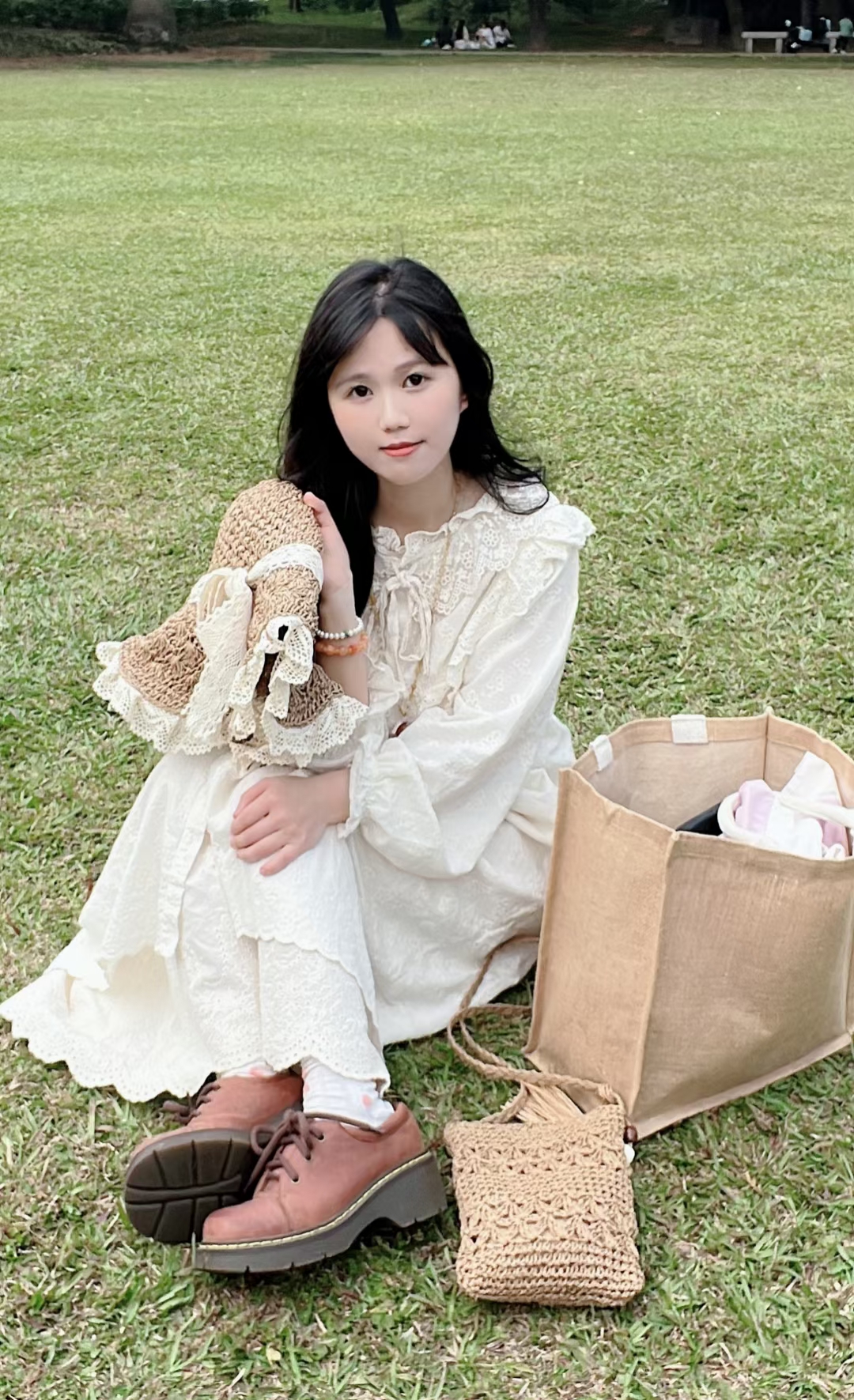 【默认微瑕NO退NO换】文艺森系慵懒上衣裙子套装夏季女