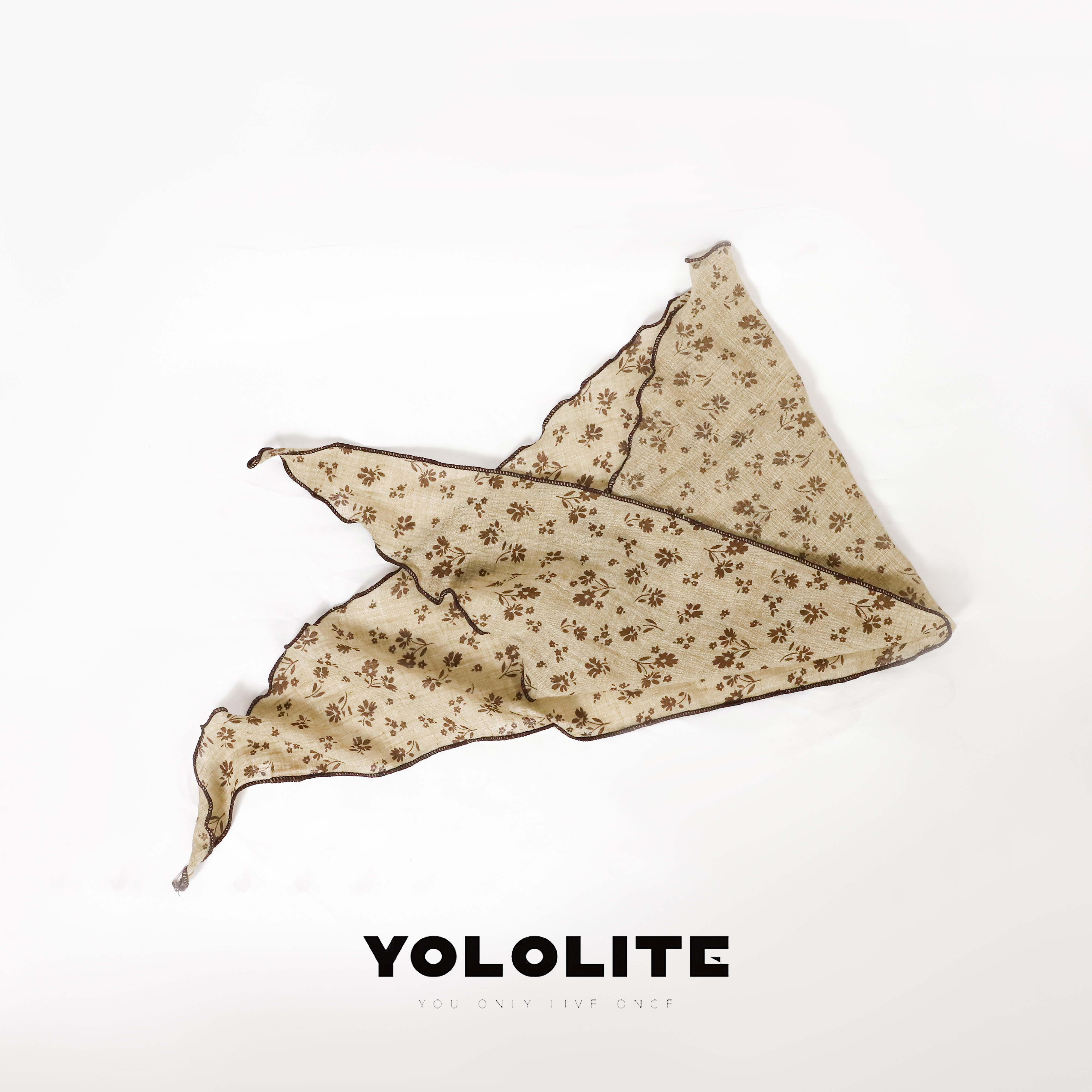 YOLOLITE【多米】2751夏季新款碎花三角巾百搭复古时尚气质丝巾